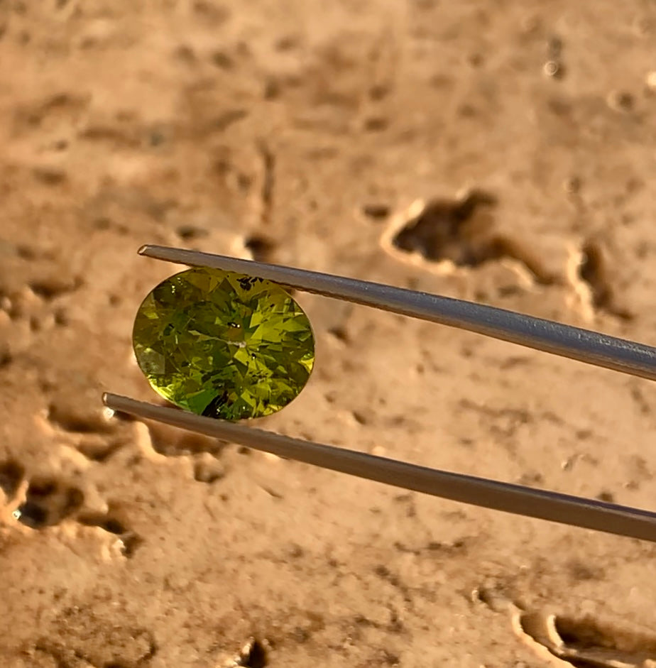 August - 3.77ct Peridot