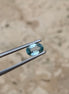 December - 0.75ct Blue Zircon