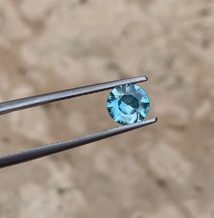 December - 1.05ct Blue Zircon