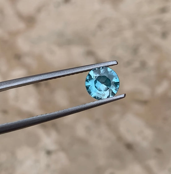 December - 1.05ct Blue Zircon