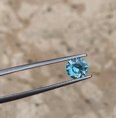December - 1.05ct Blue Zircon