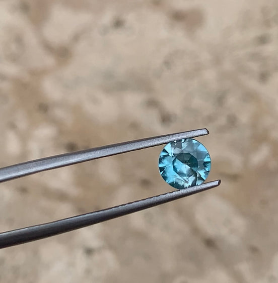 December - 1.05ct Blue Zircon